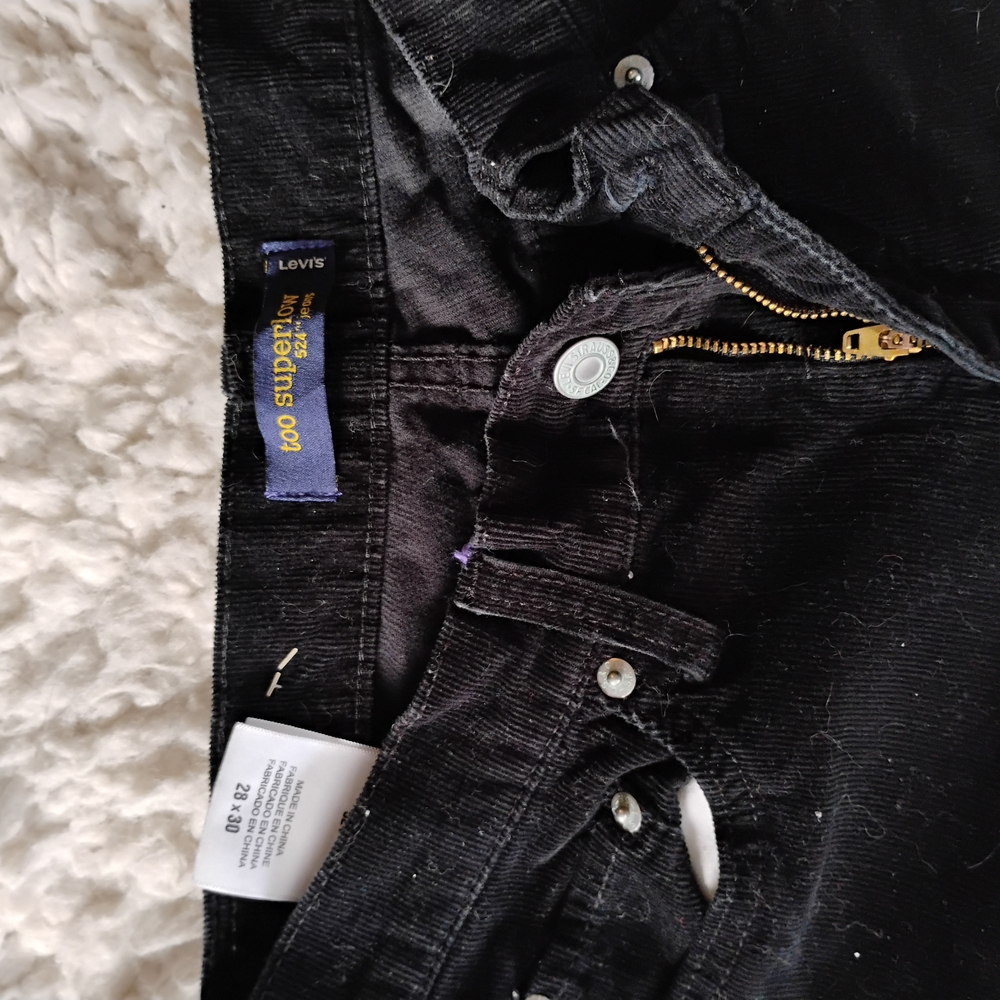 Levi's Black Straight Leg Women's Jeans